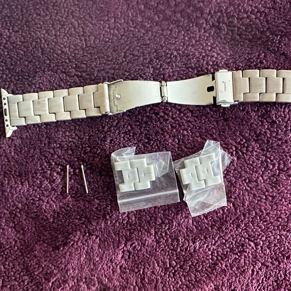 Target heyday - Apple Watch Band White / Black Marble